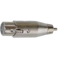 

Audio 2000s ACC3137 XLRF to RCA Male Plug Adapter, Metal