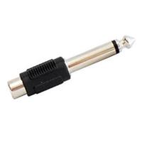 

Audio 2000s ACC3142-P Premium Female RCA Jack to 1/4" Male TS Plug Connector