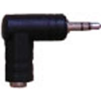 

Audio 2000s ACC3149 Female 3.5mm TRS Jack to Male 3.5mm TRS Plug Connector, Right Angle Adapter