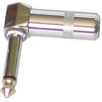 

Audio 2000s ACC3186 Male 1/4" Mono Connector (TS), Gold-Plated Tip, Right Angle