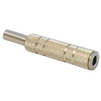 

Audio 2000s ACC3187-P Premium Female 1/4" Mono Connector (TS), Nickel Plated