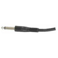 

Audio 2000s ADC202C-P Premium 3'x6mm 24AWG 1/4" TS to 1/4" TS Right Angle Patch Microphone Cable