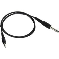 

Audio 2000s ADC2101-P Premium 3'x3.5mm 24AWG 1/4" TS Plug to 3.5mm TS Plug Audio Cable
