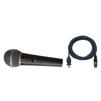 

Audio 2000s APM150USB Professional Super-Cardioid Neodymium Dynamic Microphone with 20' XLRF-USB Cable