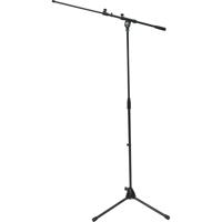 

Audio 2000s AST4306B Floor Tripod Microphone Stand with Telescopic Boom, 40.5-68.9" Height, Black