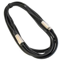 

Audio 2000s ADC2039-P Premium 20'x6mm 24AWG XLR Female to XLR Male Balanced Microphone Cable, Metal