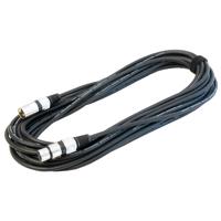 

Audio 2000s ADC203D-P Premium 33'x6mm 24AWG Metal XLR Female to Metal XLR Male Shielded Balanced Audio Cable