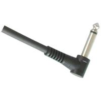 

Audio 2000s ADC204D 20'x6mm 24AWG 1/4" Plug Right Angle to 1/4" Plug Right Angle Guitar Instrument Cable