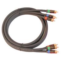 

Audio 2000s ADC2202P 5'x8mm 3 RCA Male to 3 RCA Male PCOCC Component Video Cable with Foamed PE Insulation