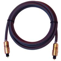 

Audio 2000s ADC2504 6.7'x6mm One Gold-Plated Toslink Plug to One Gold-Plated Toslink Plug Deluxe Optical-Fiber Cable