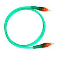 

Audio 2000s ADC2505G 3.3'x4mm One Toslink Plug to One Toslink Plug Transparent Optical-Fiber Cable, Green