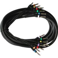 

Audio 2000s ADC2704S 20'x13mm 8 1/4" Male Stereo TRS to 8 1/4" Male Stereo TRS Plugs Mutiple Stage Cables