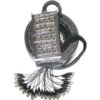 

Audio 2000s ADC2720-P 100'x24mm Professional Multiple Stage Cable + Stage Box