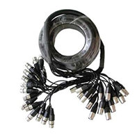 

Audio 2000s ADC2722 25'x18mm 16 XLR Female to 16 XLR Male Multiple Stage Balanced Cable