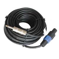 

Audio 2000s 50' (15.24m) 2-Pin speakON Male to 1/4" Premium Speaker Cable, 14AWG