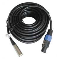 

Audio 2000s 50' (15.24m) 2-Pin speakON Male to XLR Male Speaker Cable, 14AWG