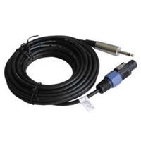 

Audio 2000s 50' (15.24m) 2-Pin speakON Male to 1/4" Speaker Cable, 14AWG