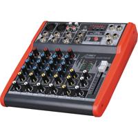

Audio 2000s AMX7312 Professional 6-Channel Audio Mixer with USB and DSP Sound Effects Processor
