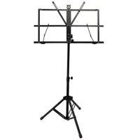 

Audio 2000s Portable Sheet Music Stand with Heavy-Duty Carrying Pouch, Black