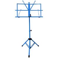 

Audio 2000s Portable Sheet Music Stand with Heavy-Duty Carrying Pouch, Blue