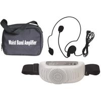 

Audio 2000s AWP6203 7W Waist-Band PA System with Built-In Amplifier & Speaker, Includes Headset Microphone