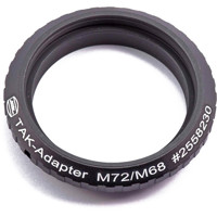 

Baader Planetarium Adapter M68 Adapter for M72 - TSFlat 2.5 to Takahashi