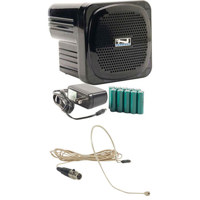 

Anchor Audio AN-MiniU1 Wireless Receiver with Battery Recharge Kit and UltraLite Mic, Body Pack
