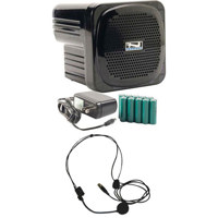 

Anchor Audio AN-MiniU1 Wireless Receiver with Battery Recharge Kit and Headband Mic, Body Pack