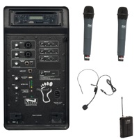 

Anchor Audio Bigfoot Line Array Triple Wireless Basic Package with 2x WH-8000 Handheld Mic & 1x HBM-TA4F Headband Mic