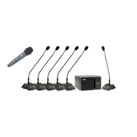 

Anchor Audio CM-6W CouncilMAN Conference System Package with WH-6000 Handheld Mic