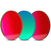 

Baader Planetarium 50.4mm Round f/2 High-speed Narrowband Imaging H-alpha/OIII/SII Filter Set, Unmounted