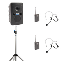 

Anchor Audio Go Getter Dual Wireless Basic Package with 2x HBM-TA4F Headband Mic