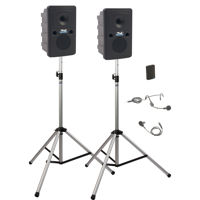 

Anchor Audio Go Getter 2 Wireless Deluxe AIR Package 1 with GG2-AIR Companion Speaker, HBM-LINK Headband Mic & LM-LINK Lapel Mic