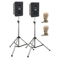 

Anchor Audio Go Getter Dual Wireless Deluxe Package with GG-8001 Companion Speaker & 2x CM-60 Collar Mic