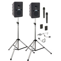 

Anchor Audio Go Getter 2 Wireless Deluxe Package 2 with GG2-COMP Companion Speaker, WH-LINK Handheld Mic, HBM-LINK Mic & LM-LINK Lapel Mic