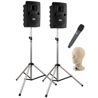 

Anchor Audio Liberty Dual Wireless Deluxe AIR Package with LIB-AIR Speaker, WH-8000 Handheld Mic & LM-60 Lapel Mic