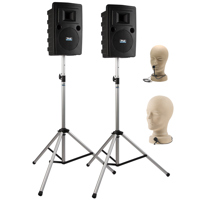 

Anchor Audio Liberty Dual Wireless Deluxe AIR Package with LIB-AIR Companion Speaker, CM-60 Collar Mic, LM-60 Lapel Mic