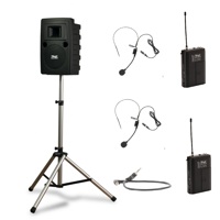 

Anchor Audio Liberty Platinum Dual Wireless Basic Package with 2x HBM-TA4F Headband Mic