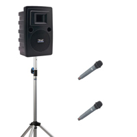 

Anchor Audio Liberty Platinum Dual Wireless Basic Package, AC Only, with 2x WH-8000 Handheld Mic