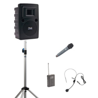 

Anchor Audio Liberty Platinum Dual Wireless Basic Package with WH-8000 Handheld Mic & HBM-TA4F Headband Mic