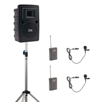 

Anchor Audio Liberty Platinum Dual Wireless Basic Package, AC Only with 2x LM-60 Lapel Mic