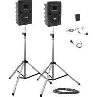 

Anchor Audio Liberty 2 Wireless Deluxe Package 1 with LIB2-COMP Speaker, HBM-LINK Headband Mic & LM-LINK Lapel Mic