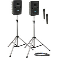 

Anchor Audio Liberty 2 Wireless Deluxe Package 2 with LIB2-COMP Speaker, 2x WH-LINK Handheld Mic