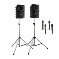 

Anchor Audio Liberty 2 Wireless Deluxe AIR Package 4 with LIB2-AIR Speaker & 4x WH-LINK Handheld Mic