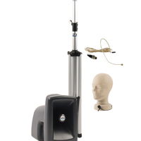 

Anchor Audio MEGA-7500U2 MegaVox Pro with 2 Wireless Receiver, EM-60T Ultralite Over-the-Ear Mic & LM-60 Lapel Mic
