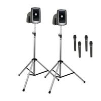 

Anchor Audio MegaVox 2 Wireless Deluxe AIR Package 4 with MEGA2-AIR Companion Speaker and 4x WH-LINK Handheld Mic