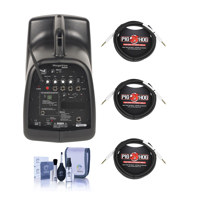 

Anchor Audio MEGA-8000XU1 MegaVox Pro Wireless PA System with Built-In AIR Companion Tx, Rx & Bluetooth, 3x 10' 1/4" to 1/4" 8mm Cable