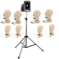 

Anchor Audio MegaVox 2 Wireless Basic Package 4 with 4x HBM-LINK Headband Mic & 4x LM-LINK Lapel Mic