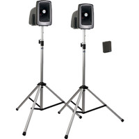 

Anchor Audio MegaVox 2 Wireless Deluxe AIR Package 1 with MEGA2-AIR Companion Speaker, 1x HBM-LINK Headband Mic & 1x LM-LINK Lapel Mic