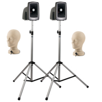 

Anchor Audio MegaVox Dual Wireless Deluxe AIR Package with MEGA-AIR Companion Speaker & 2x LM-60 Lapel Mic